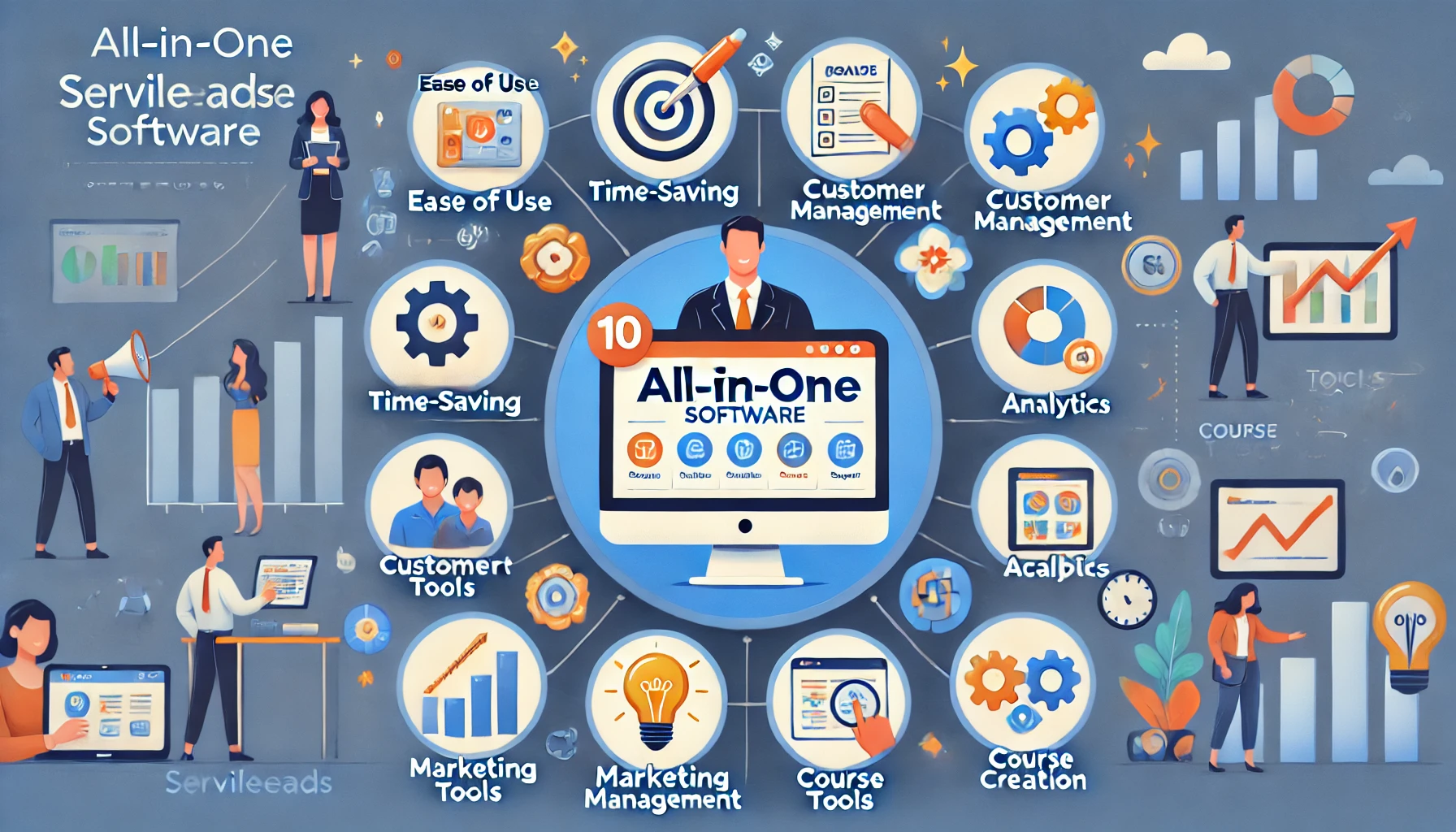 EN 10 Razones para Usar un Software como SERVILEADS
